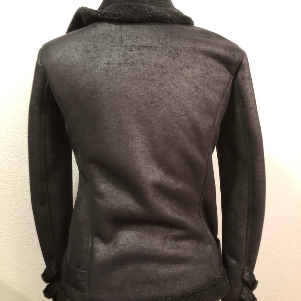 American Eagle Black Moto Jacket XS - Picture 7 of 7